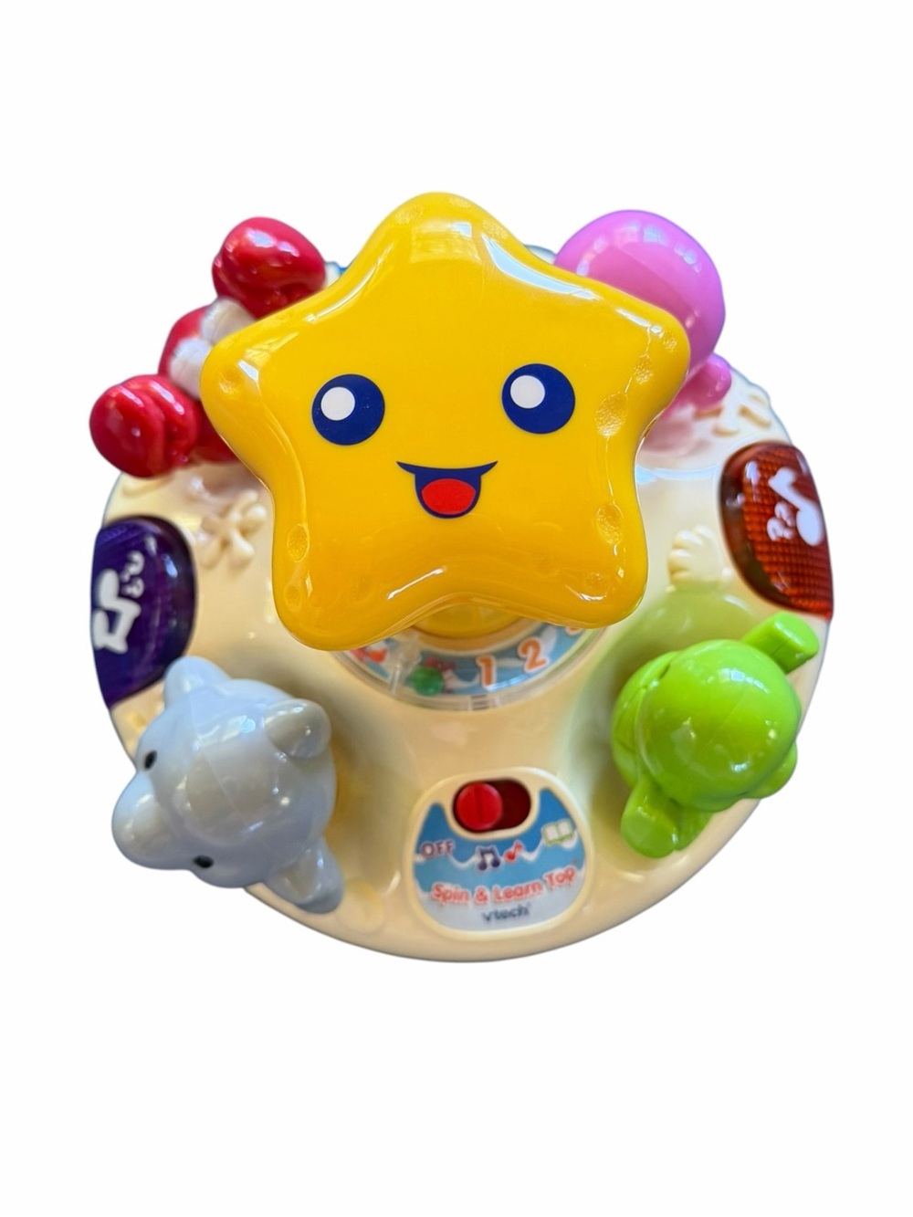 VTech Interactive Spin ‘N Learn Top Learning Preschool